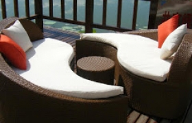 Mua ghế bãi biển giả mây giá rẻ, cao cấp chất lượng tại Đạt Hơn